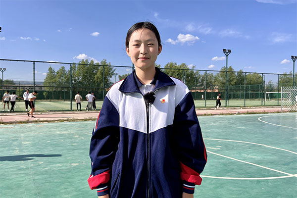 學(xué)生代表“技能成才 強(qiáng)國有我”主題演講——李欣宇